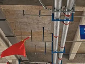 江口管廊支架的安装方法
